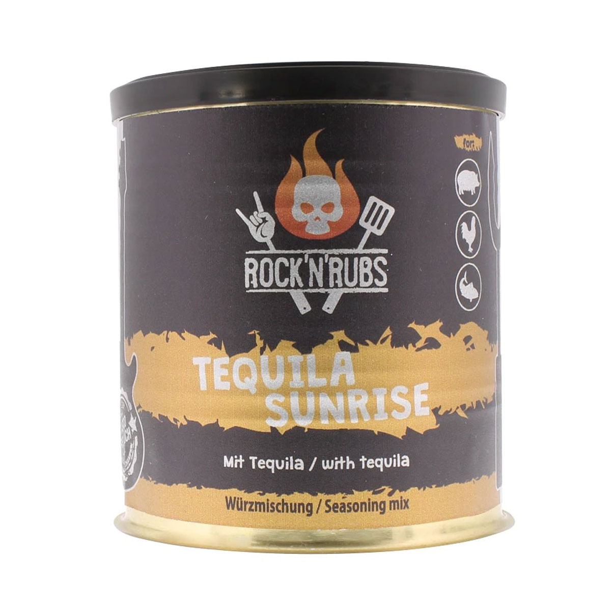 Rock'n'Rubs "Tequila Sunrise" Silver Line Rub, 130g