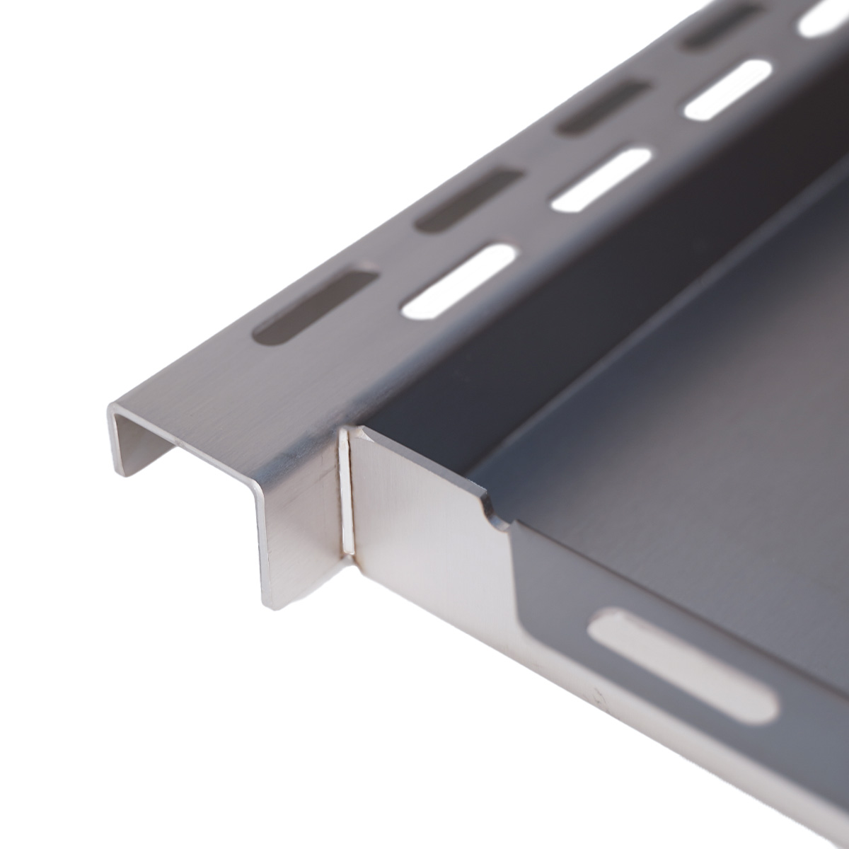 Santos Edelstahl XXL Plancha Detail Ecke