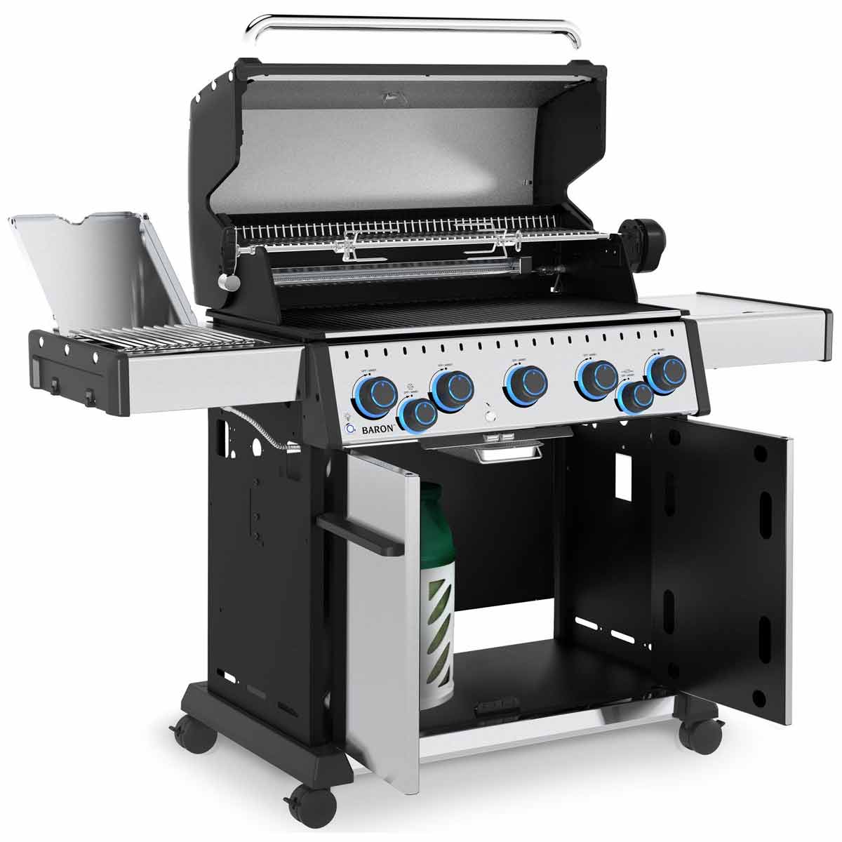 Broil King Baron 590 IRX Gasgrill Edelstahl inkl. Drehspieß