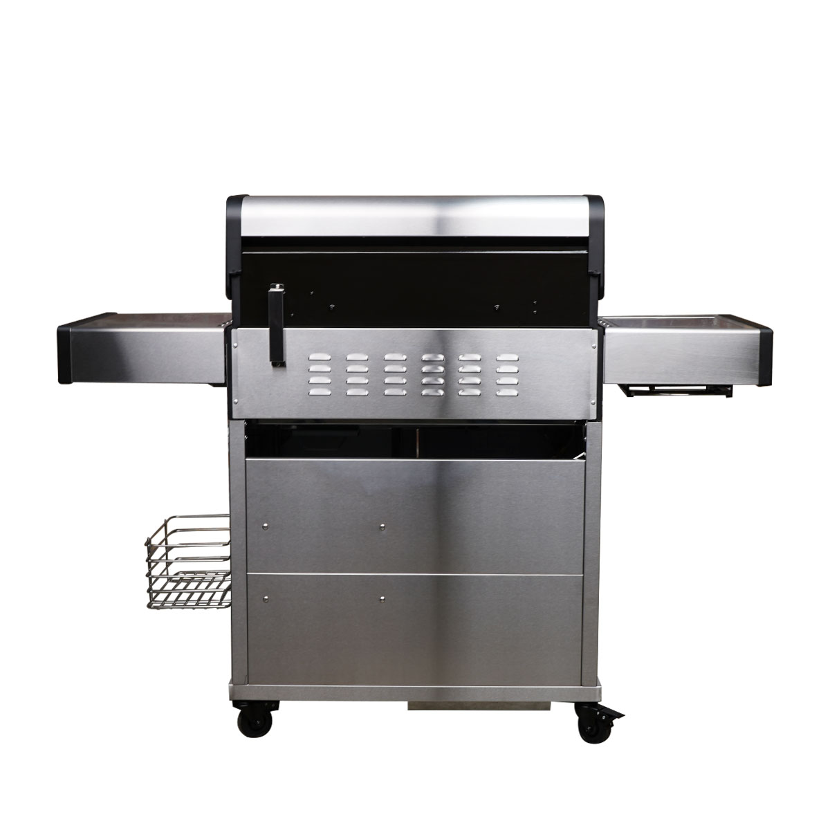 SANTOS S-418 Pro TST | Seiten- & Heckbrenner | Ready2Grill Bundle