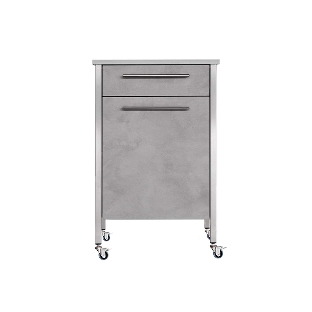 Unterschrank Tür links / Tür rechts-L:1200mm T:750mm H:750mm BURNOUT Kitchen Der ECKAT „Der Platzsparer"
