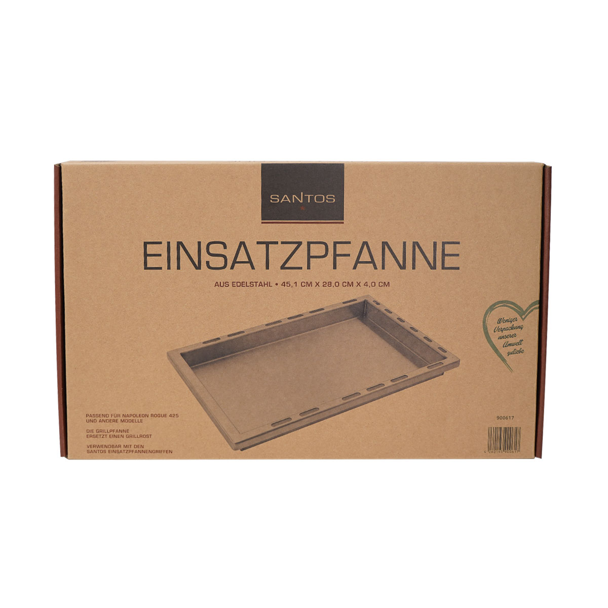 SANTOS Plancha | Einsatzpfanne für Napoleon Rogue 