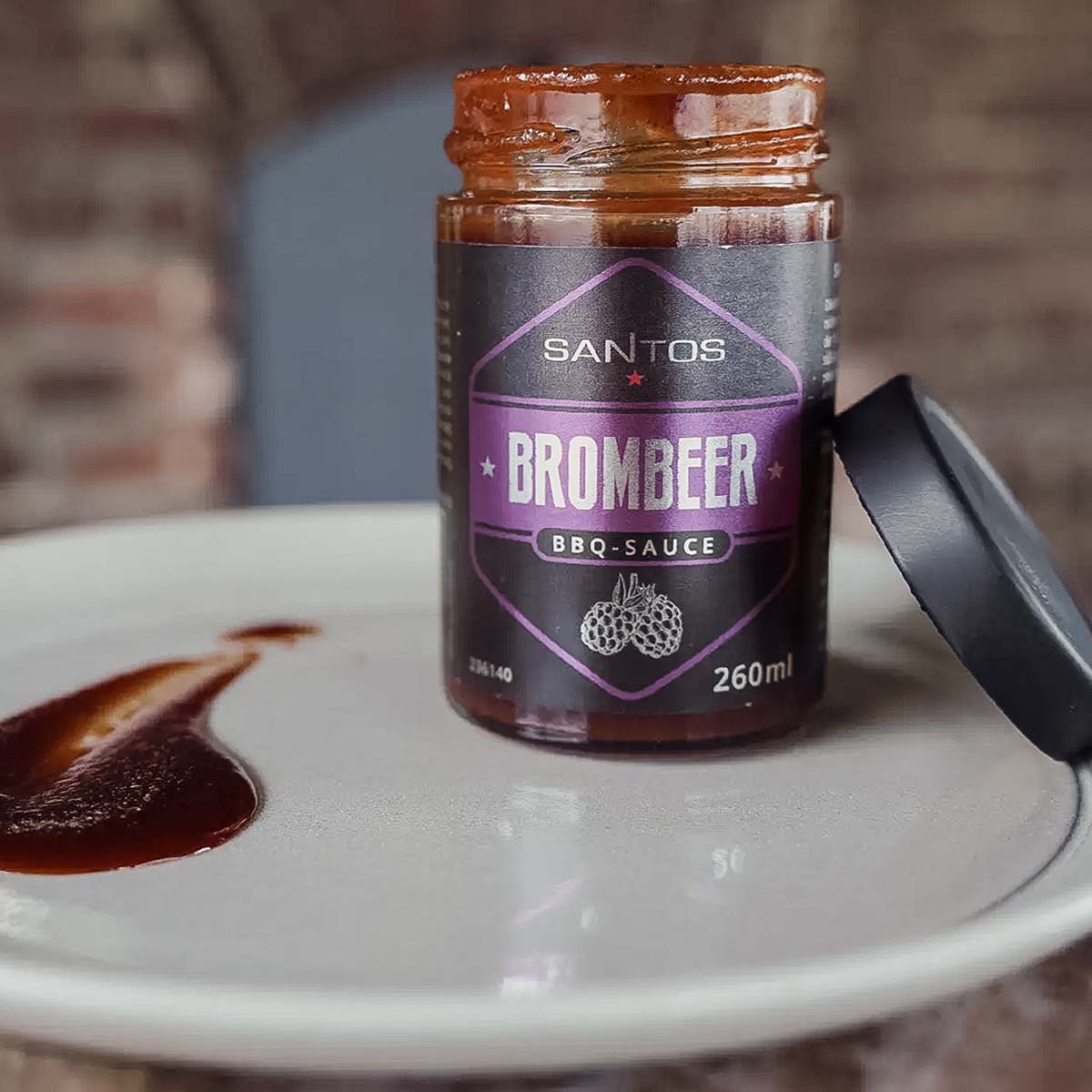 SANTOS Brombeer BBQ Sauce