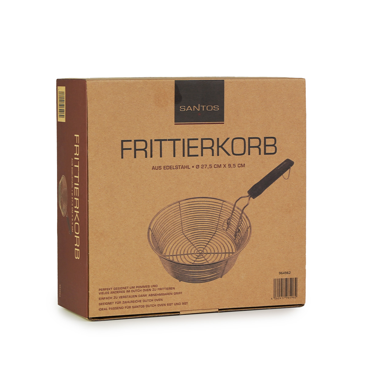 SANTOS Frittierkorb für Dutch Oven
