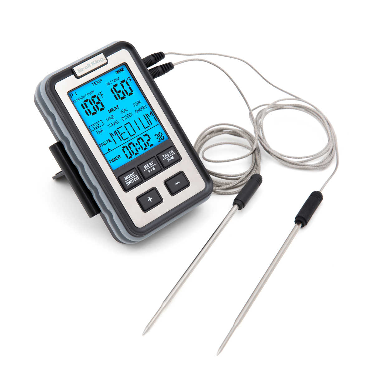 Broil King Seitenablagen Thermometer, 2 Fühler Broil King Seitenablagen Thermometer, 2 Fühler