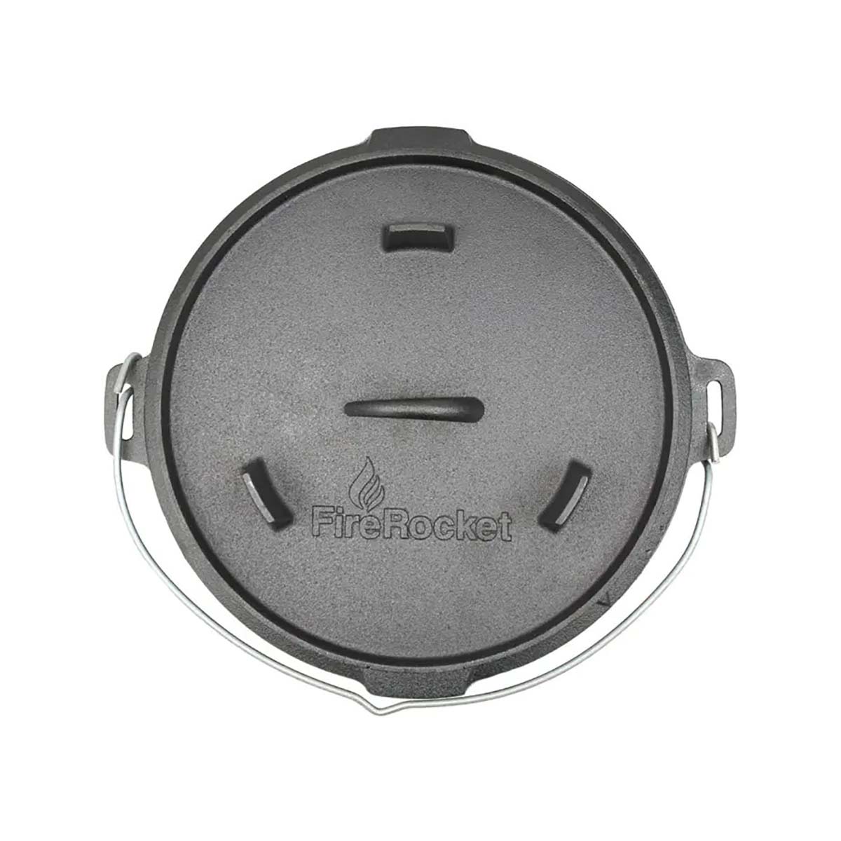 FireRocket Dutch Oven 9 qt (8,5 L) mit Füßen