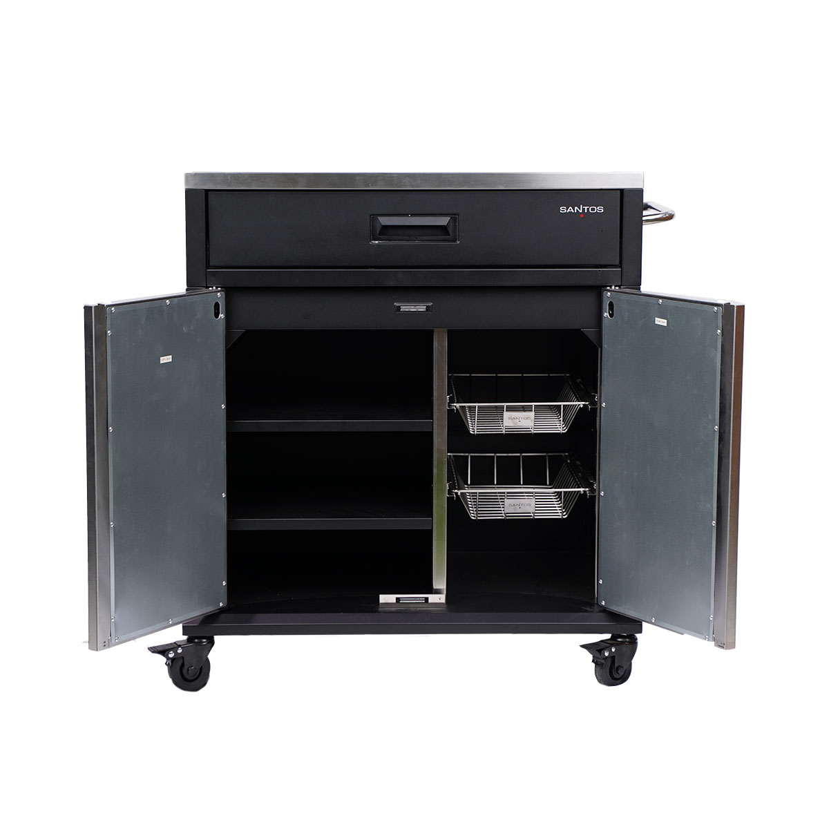 SANTOS BBQ Cart Pro | Edelstahl