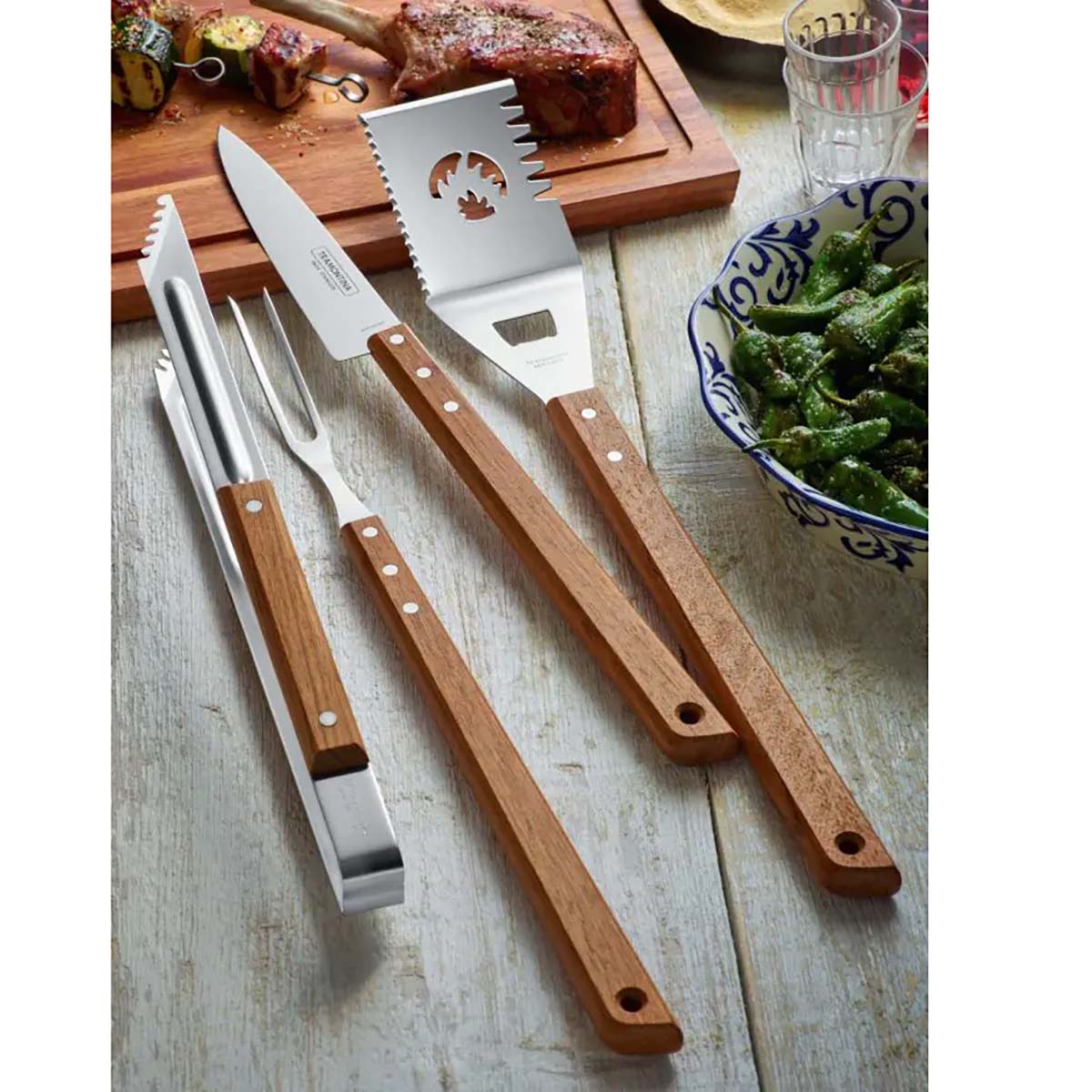 Tramontina | 3-teiliges Grillhelfer-Set