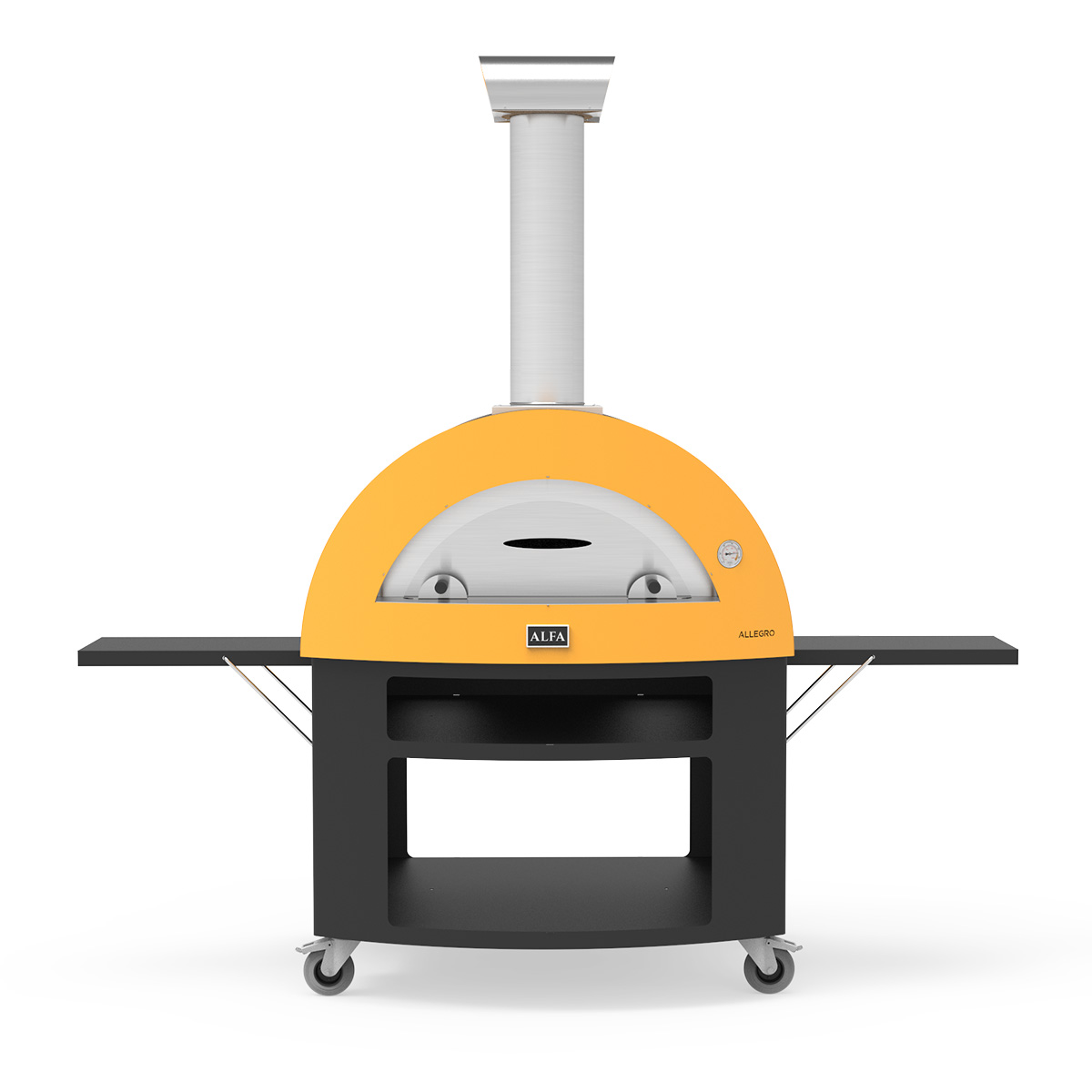 Alfa Forni Unterbau für Pizzaofen Allegro Moderno, Schwarz Alfa Forni Unterbau für Pizzaofen Allegro Moderno, Schwarz