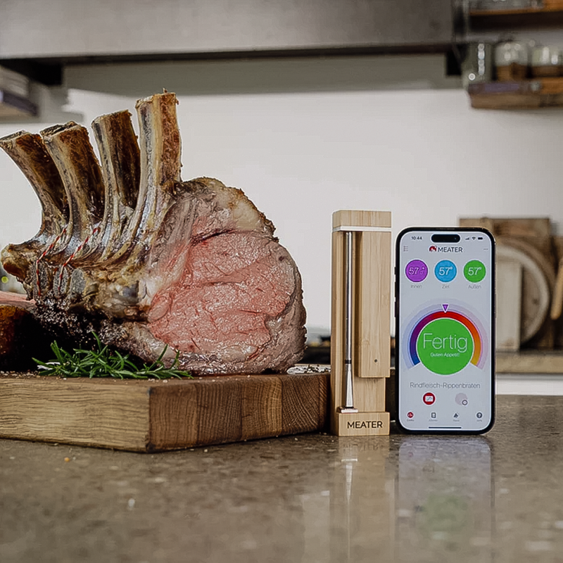 MEATER Pro – das smarte Thermometer für punktgenaue Garergebnisse Anwendungsbeispiel 1