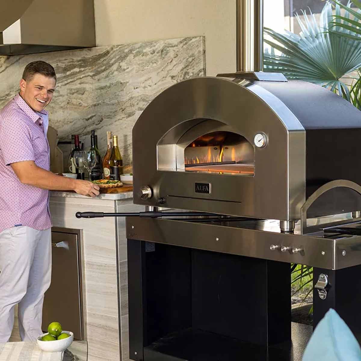 Alfa Forni Gas Pizzaofen Futuro 4 Pizze