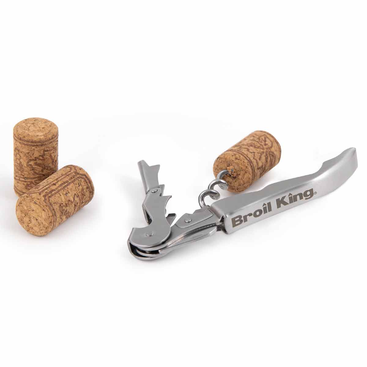 Broil King Korkenzieher | Edelstahl, in Verwendung
