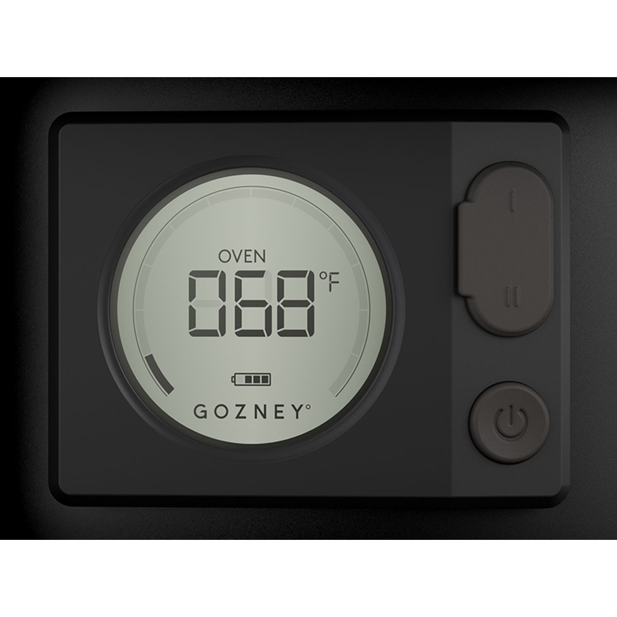 Gozney Dome Dual-Fuel Pizzaofen, digitales Thermometer Gozney Dome Dual-Fuel Pizzaofen, digitales Thermometer