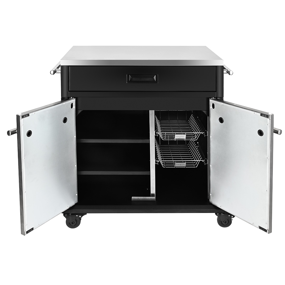 SANTOS S-BBQ-Cart inkl. Tür Black