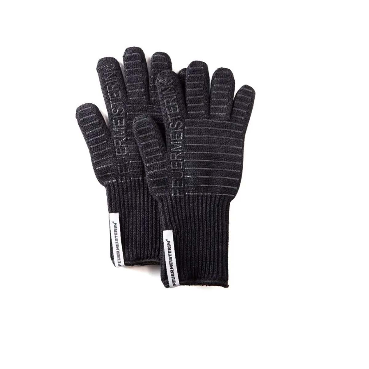 Feuermeisterin Premium BBQ Grillhandschuhe | Aramid | Schwarz | 1 Paar | Einheitsgröße