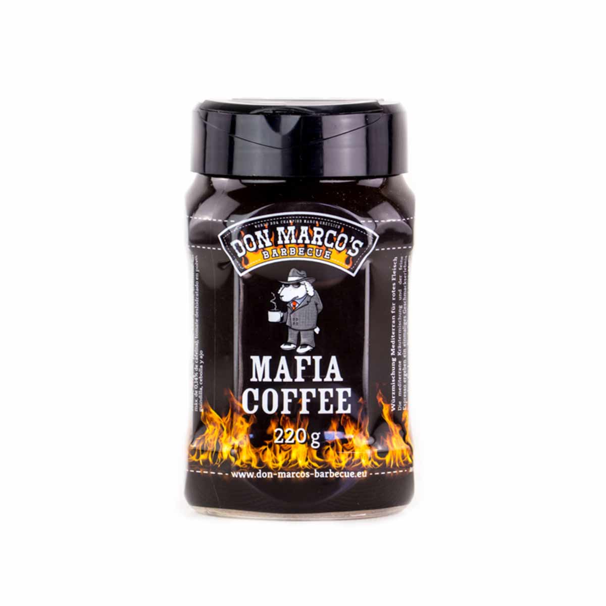 Don Marco's Mafia Coffee Rub 220g Don Marco's Mafia Coffee Rub 220g