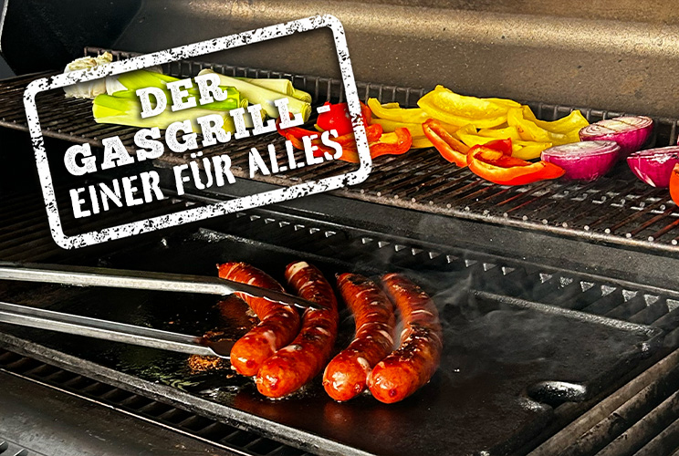Der Gasgrill - ALLES auf Einem