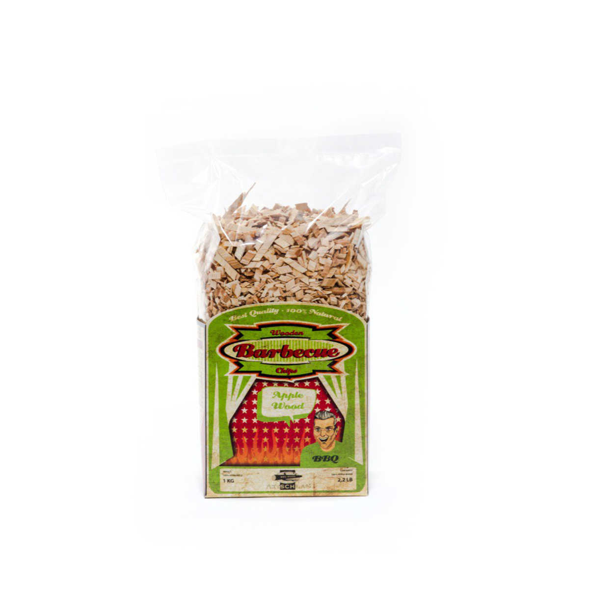 Axtschlag Wood Smoking Chips Apple, 1 kg