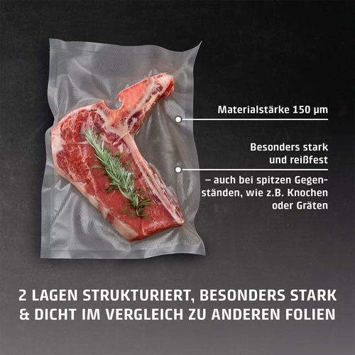CASO Folienbeutel 20x30cm, 50 Stück