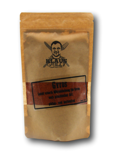 Klaus Grillt Gyros Würzmischung 250 g Beutel Klaus Grillt Gyros Würzmischung 250 g Beutel