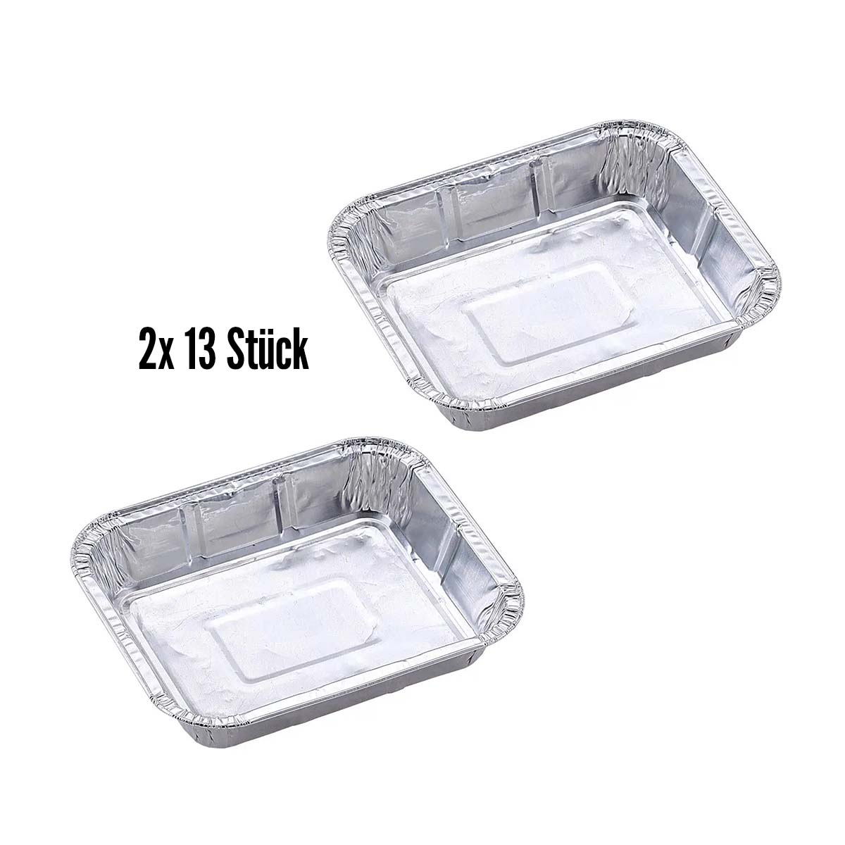 SANTOS Fettauffangschale für Broil King 2x 13er Set
