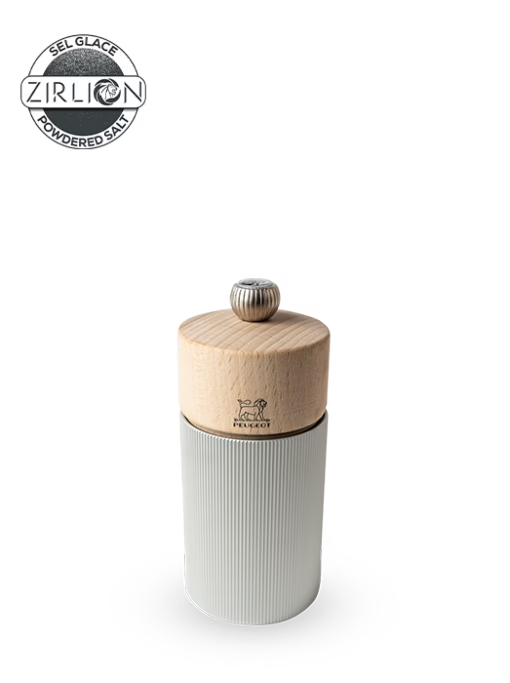 LINE Salzmühle Aluminium/Natur 12 cm