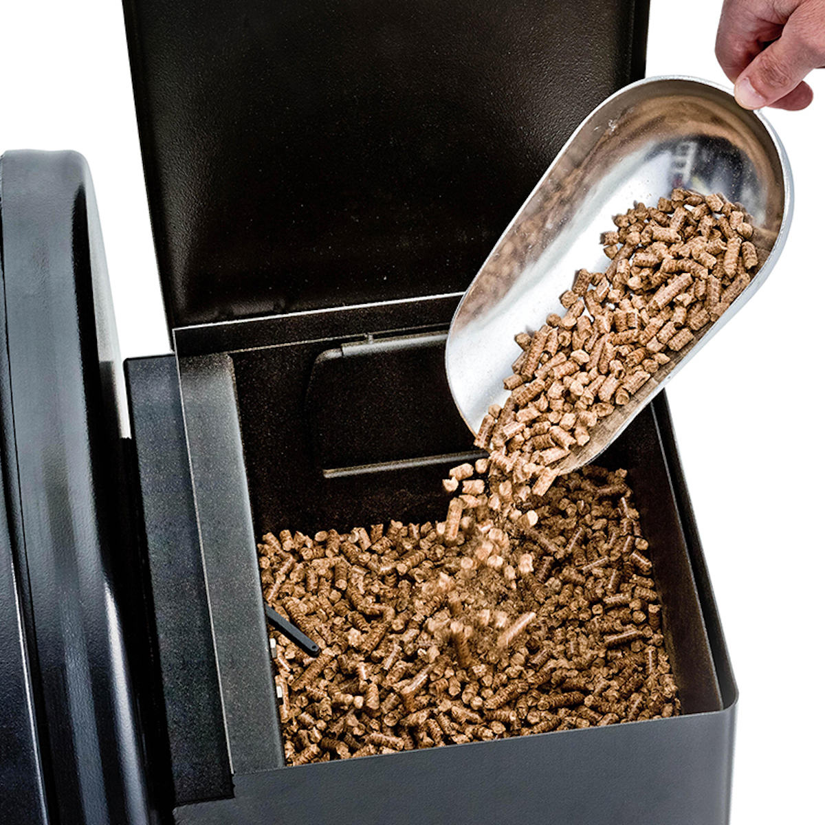 Broil King Regal Pellet 400 Pellets befüllen