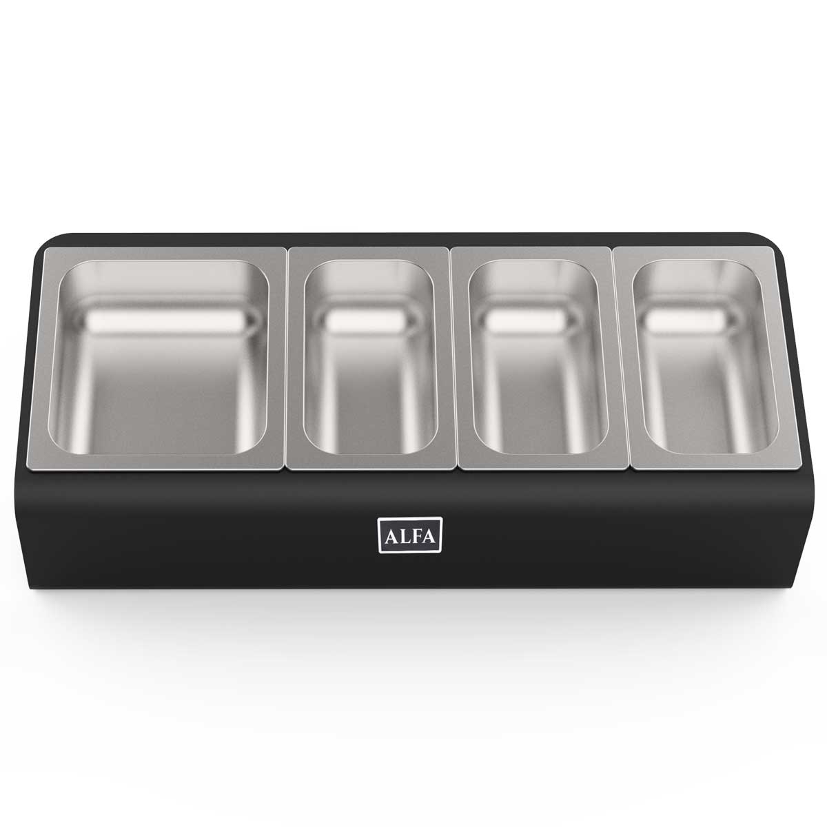Alfa Forni Toppingstation mit 4 Schalen Alfa Forni Toppingstation mit 4 Schalen