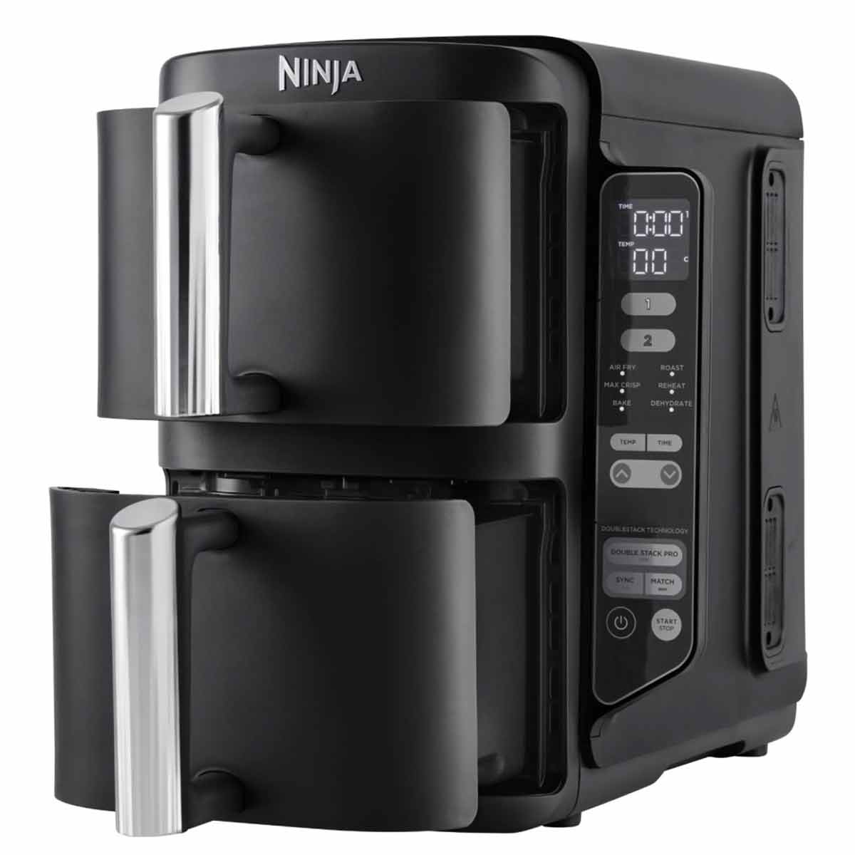 Ninja Double Stack 2‑Ebenen Heißluftfritteuse 7,6 L 