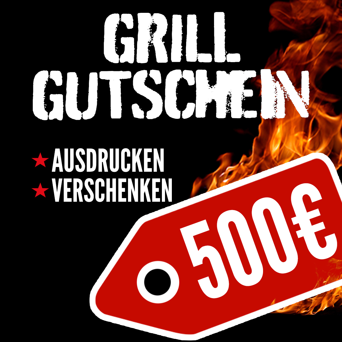 Geschenkgutschein Grillshop im Wert von 500,00 Euro (PDF)