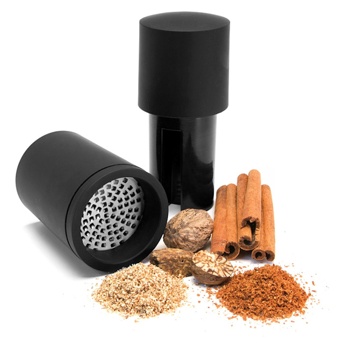 Microplane Muskatmühle 2 in 1, Schwarz Microplane Muskatmühle 2 in 1, Schwarz