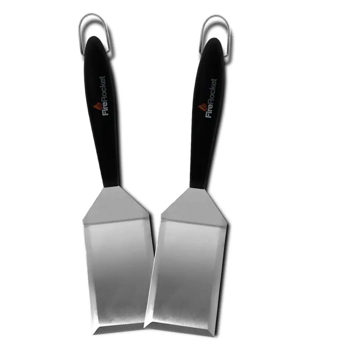 FireRocket Grillspachtel 2er-Set aus Edelstahl