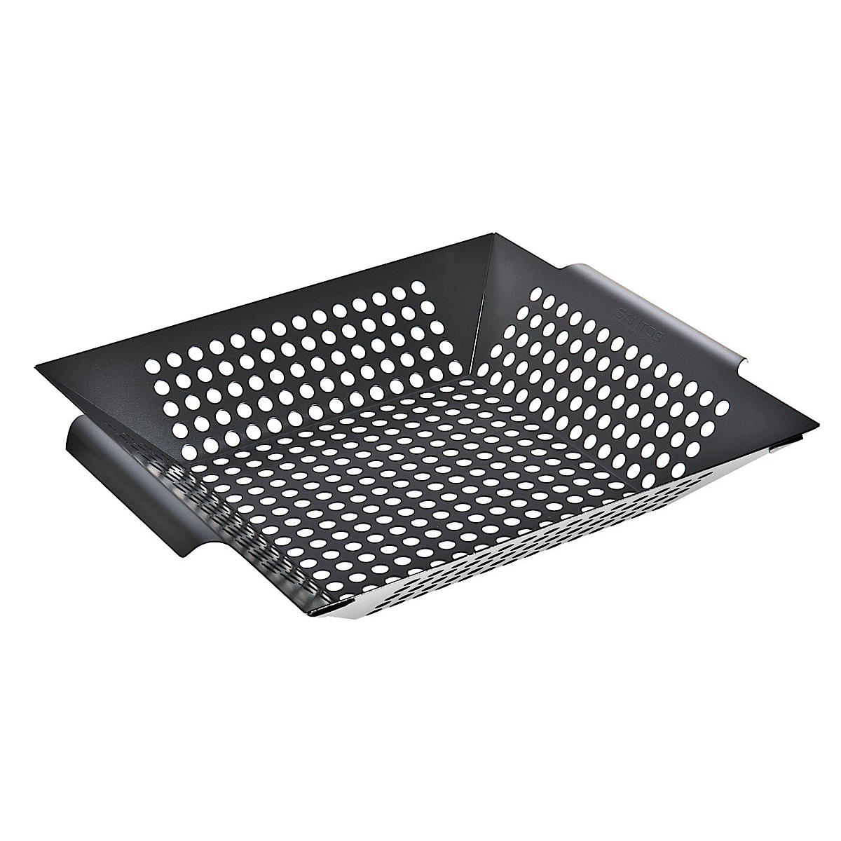SANTOS Gemüsekorb XL / Grillwok schwarz SANTOS Gemüsekorb XL / Grillwok schwarz