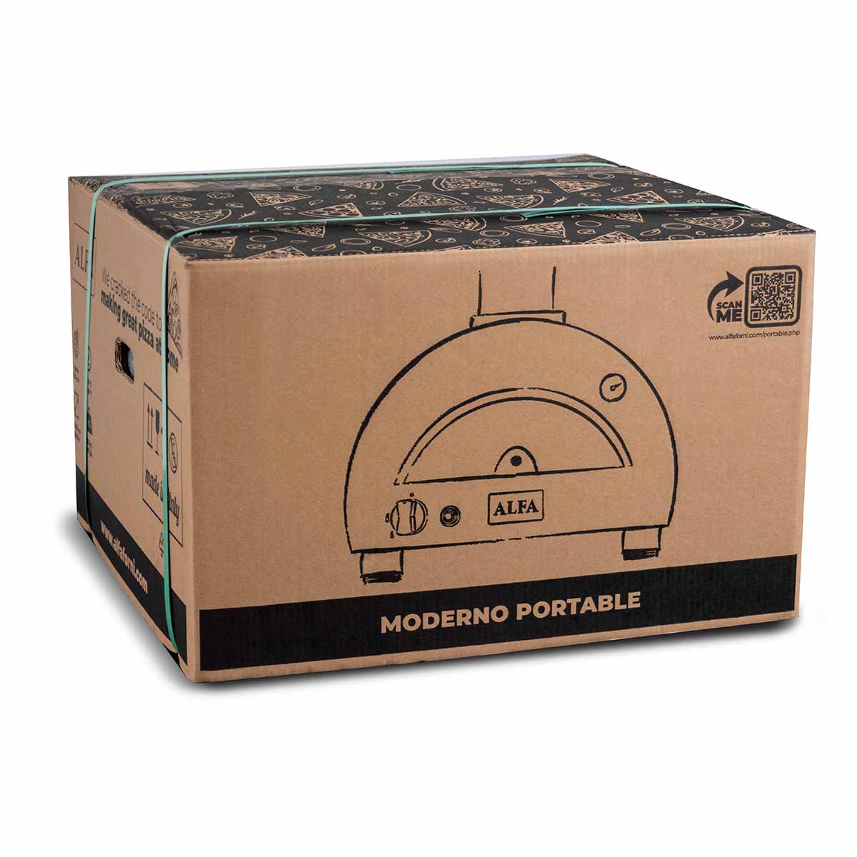 Alfa Forni Gas-Pizzaofen Moderno | Portable | Antikrot