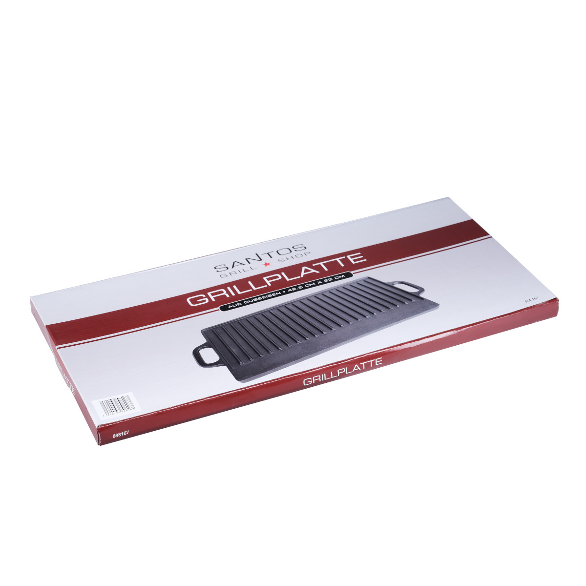 SANTOS Wende-Grillplatte Gusseisen SANTOS Wende-Grillplatte Gusseisen