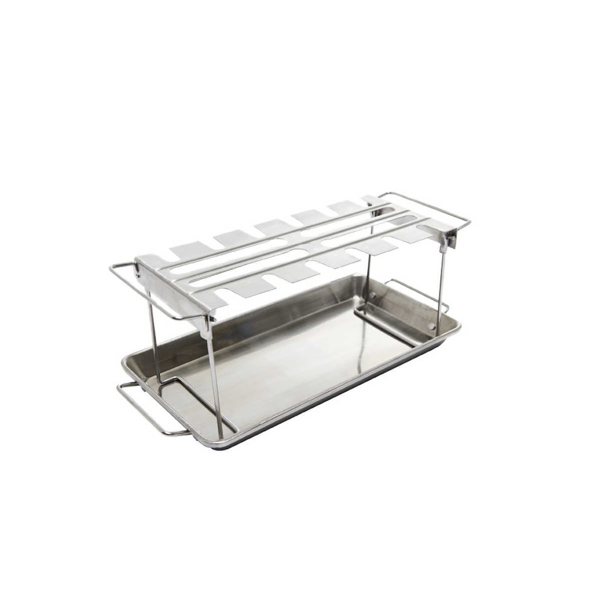 Broil King Edelstahl Wing Rack, 17,5 x 33 cm