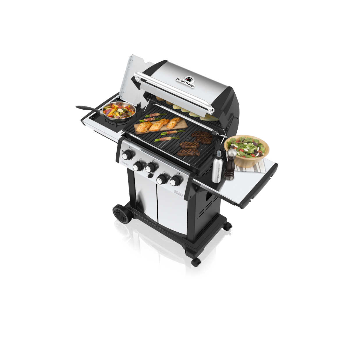 Broil King Signet 390 inkl. Drehspieß, Edelstahl Broil King Signet 390 inkl. Drehspieß, Edelstahl