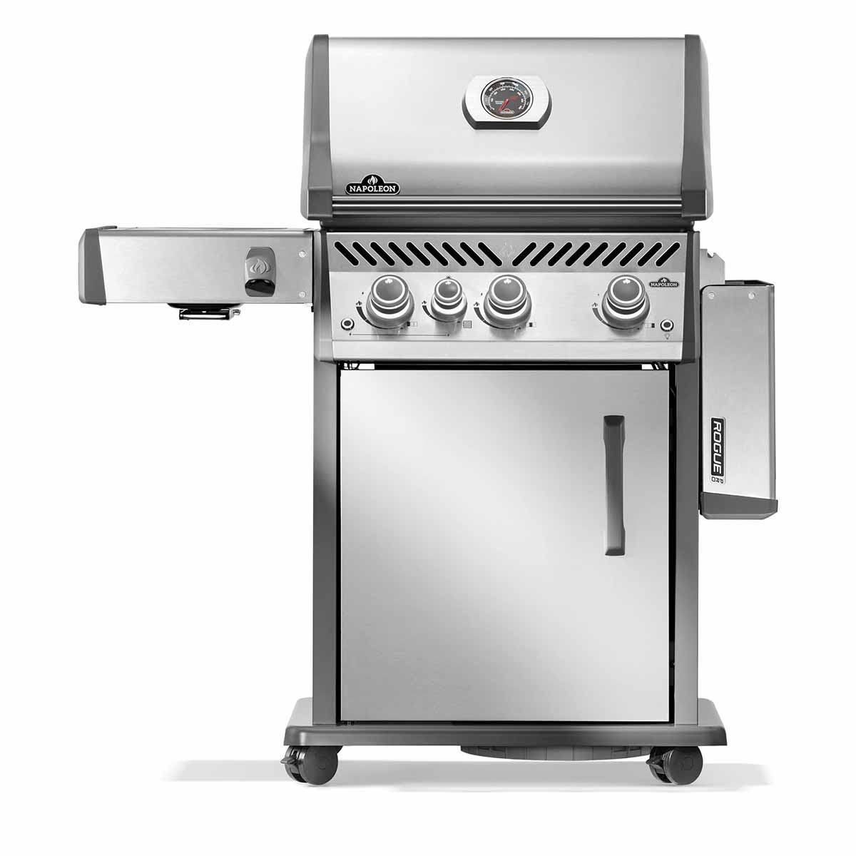 Napoleon Rogue Pro 425 | SIZZLE ZONE Seitenbrenner | Edelstahl | 2025