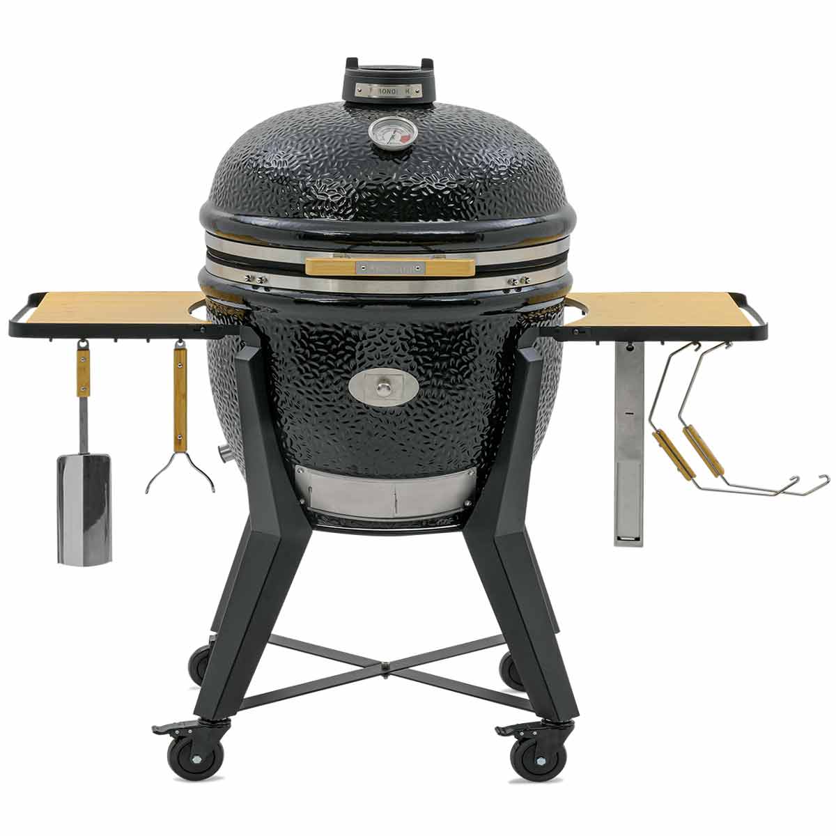 Monolith Keramikgrill Two.66 | inkl. Gestell | Schwarz Monolith Keramikgrill Two.66 | inkl. Gestell | Schwarz