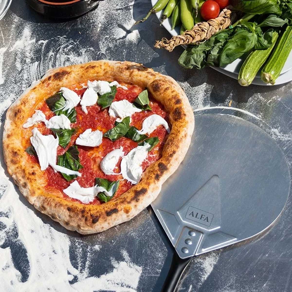 Alfa Forni Pizzaschaufel Set Large - Universal, 4-teilig