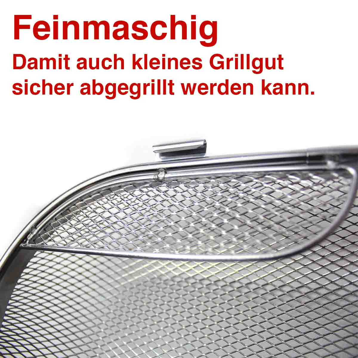 SANTOS Drehspieß Korb, Rund, Edelstahl | Retoure