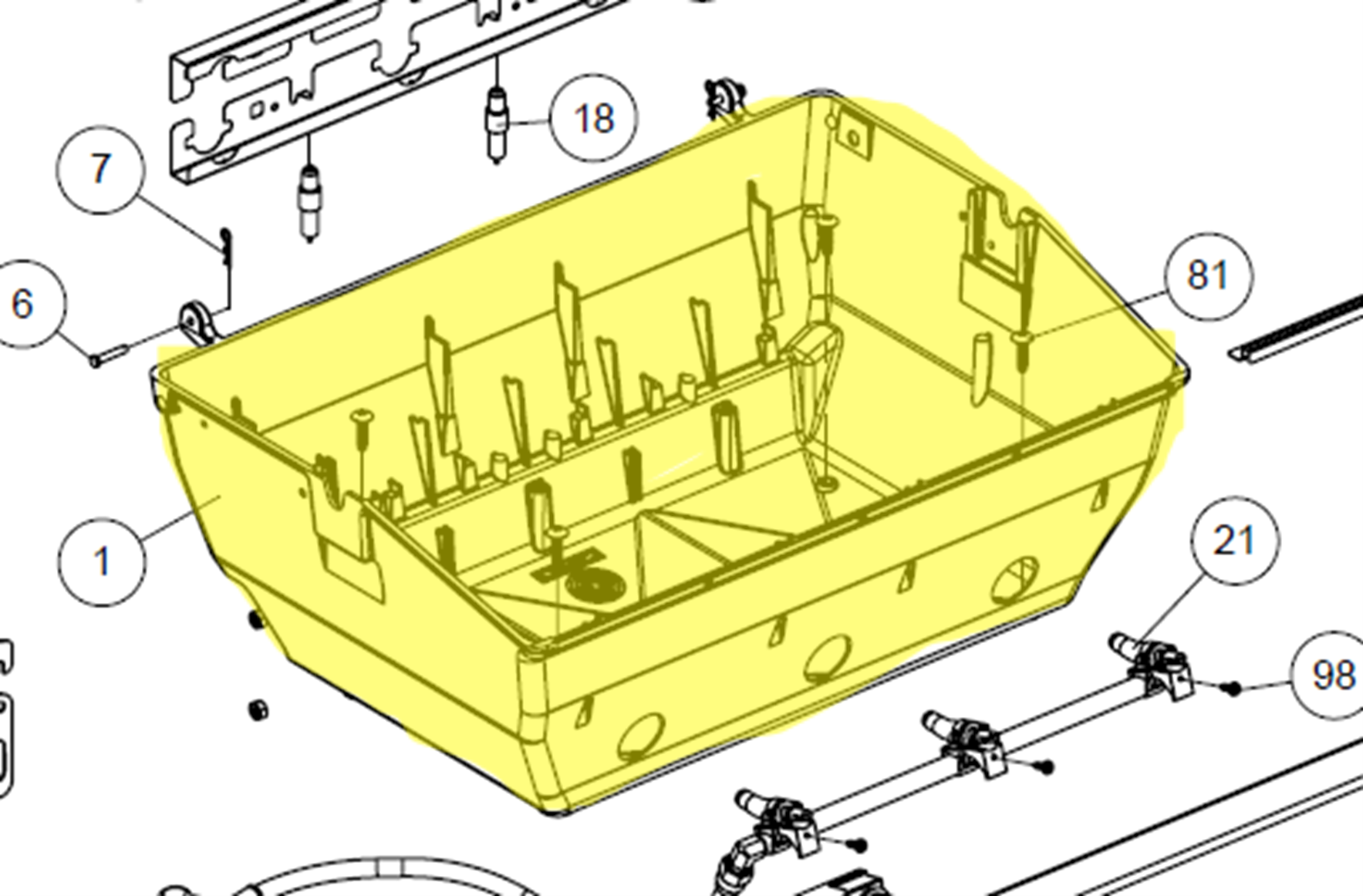 Broil King Grillkammer Guss MONARCH (ab Bj. 2021) Broil King Grillkammer Guss MONARCH (ab Bj. 2021)