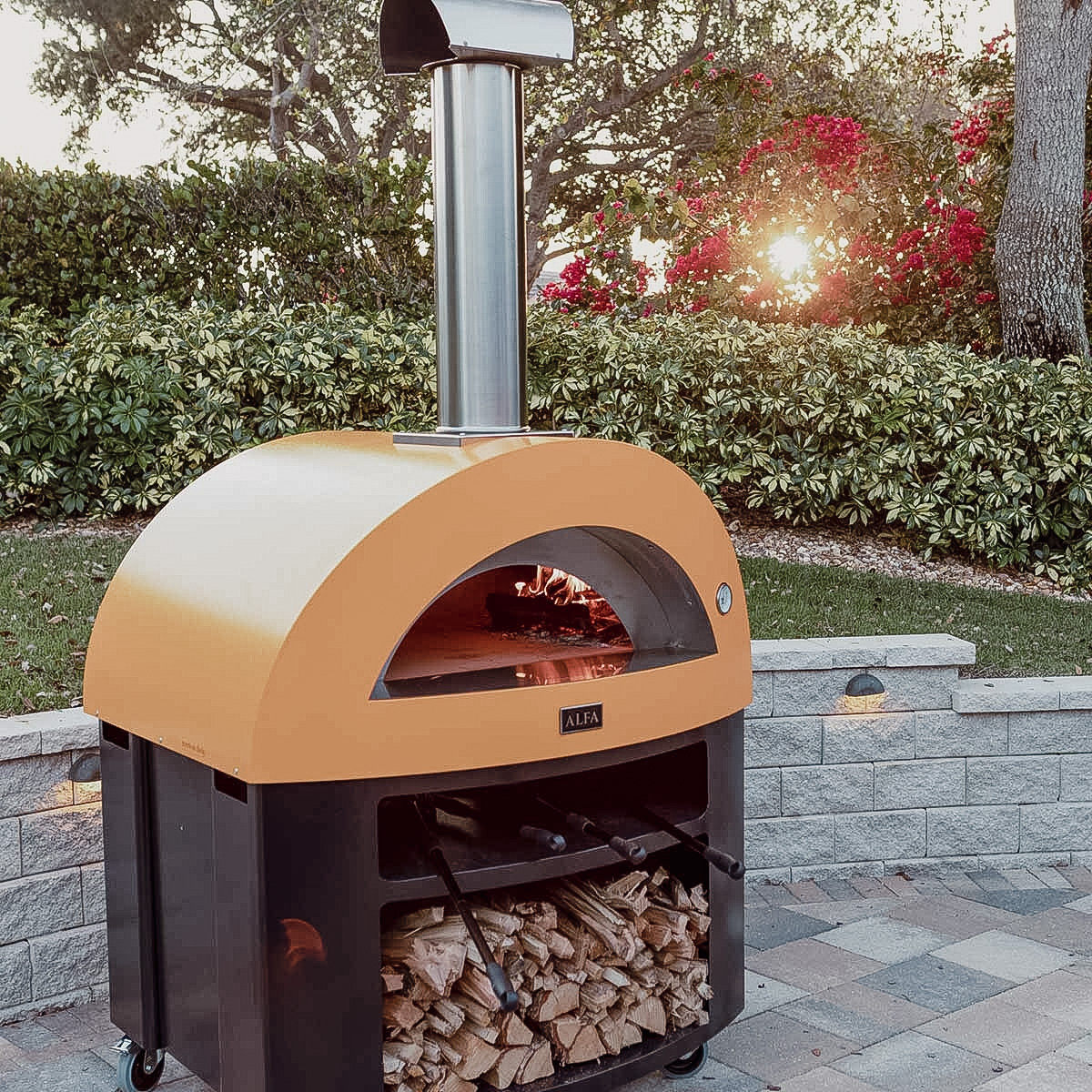 Alfa Forni Unterbau für Pizzaofen Allegro Moderno, Schwarz Alfa Forni Unterbau für Pizzaofen Allegro Moderno, Schwarz