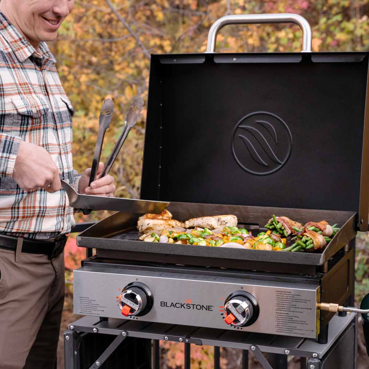 Blackstone Plancha Tischgrill 22" | inkl. Haube | 57 cm