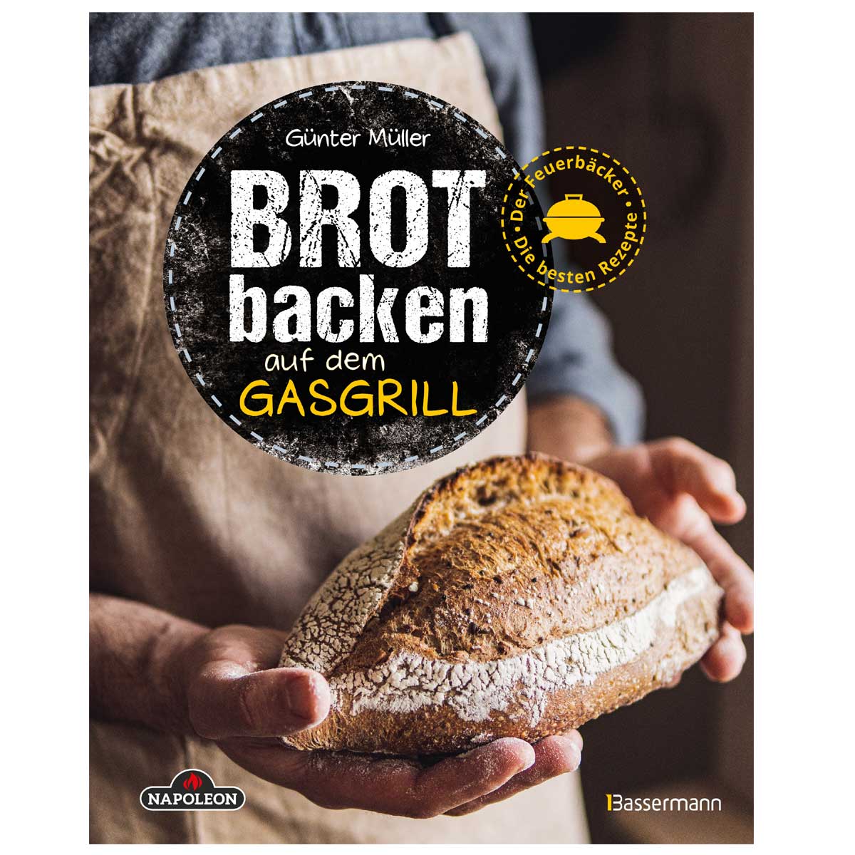 Napoleon Backbuch "Brot backen auf dem Gasgrill" von Günter Müller