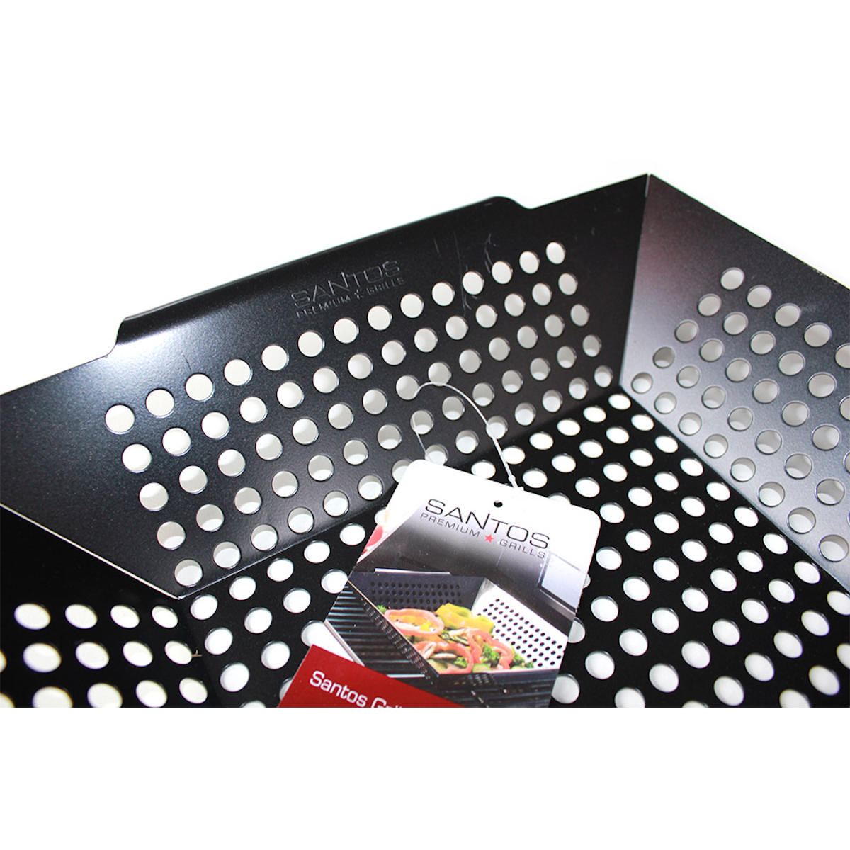 Santos Grillwok schwarz  30 5 x 30 5 Santos Grillwok schwarz  30 5 x 30 5