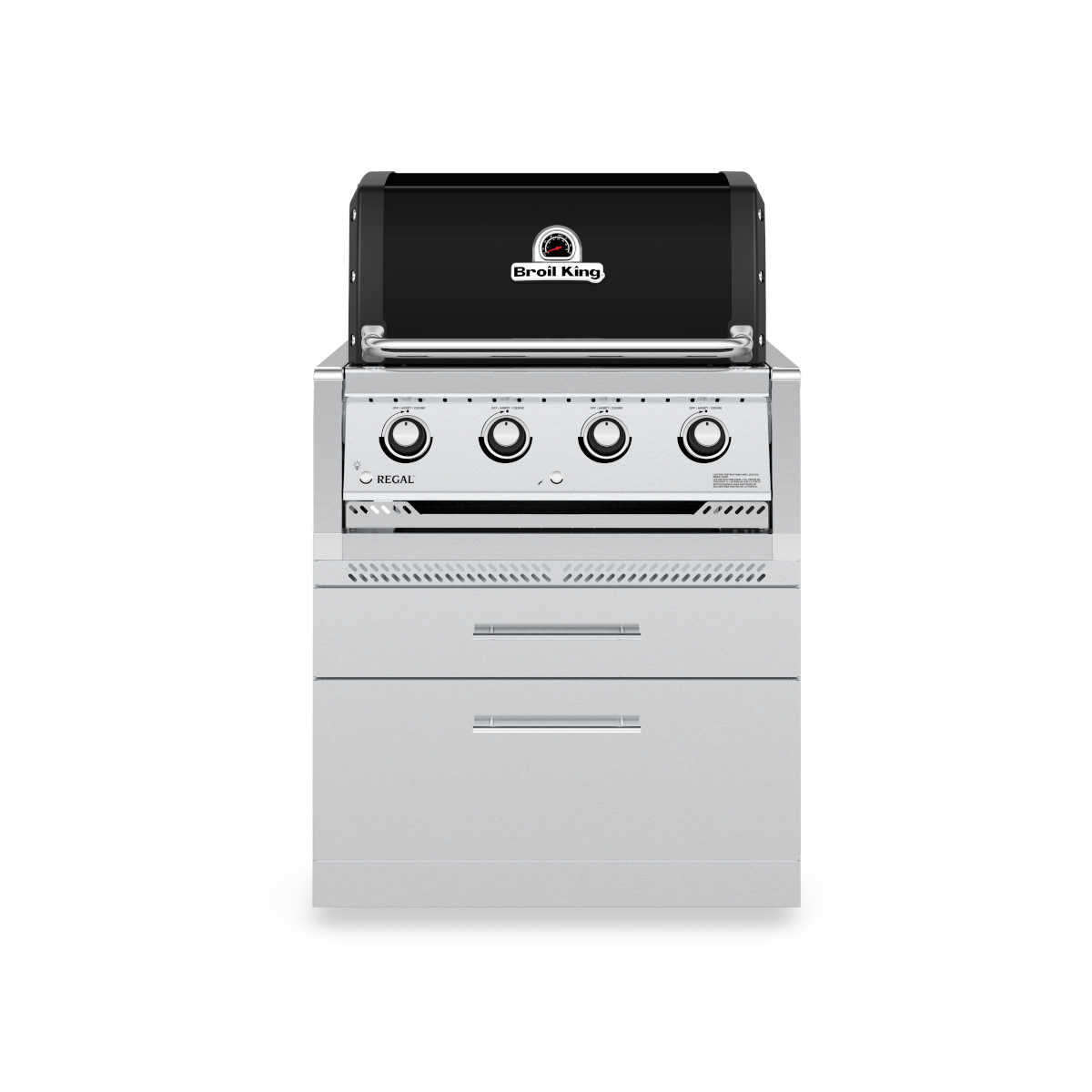 Broil King Regal 420 Built In Einbaugrill | Schwarz | 30 mbar
