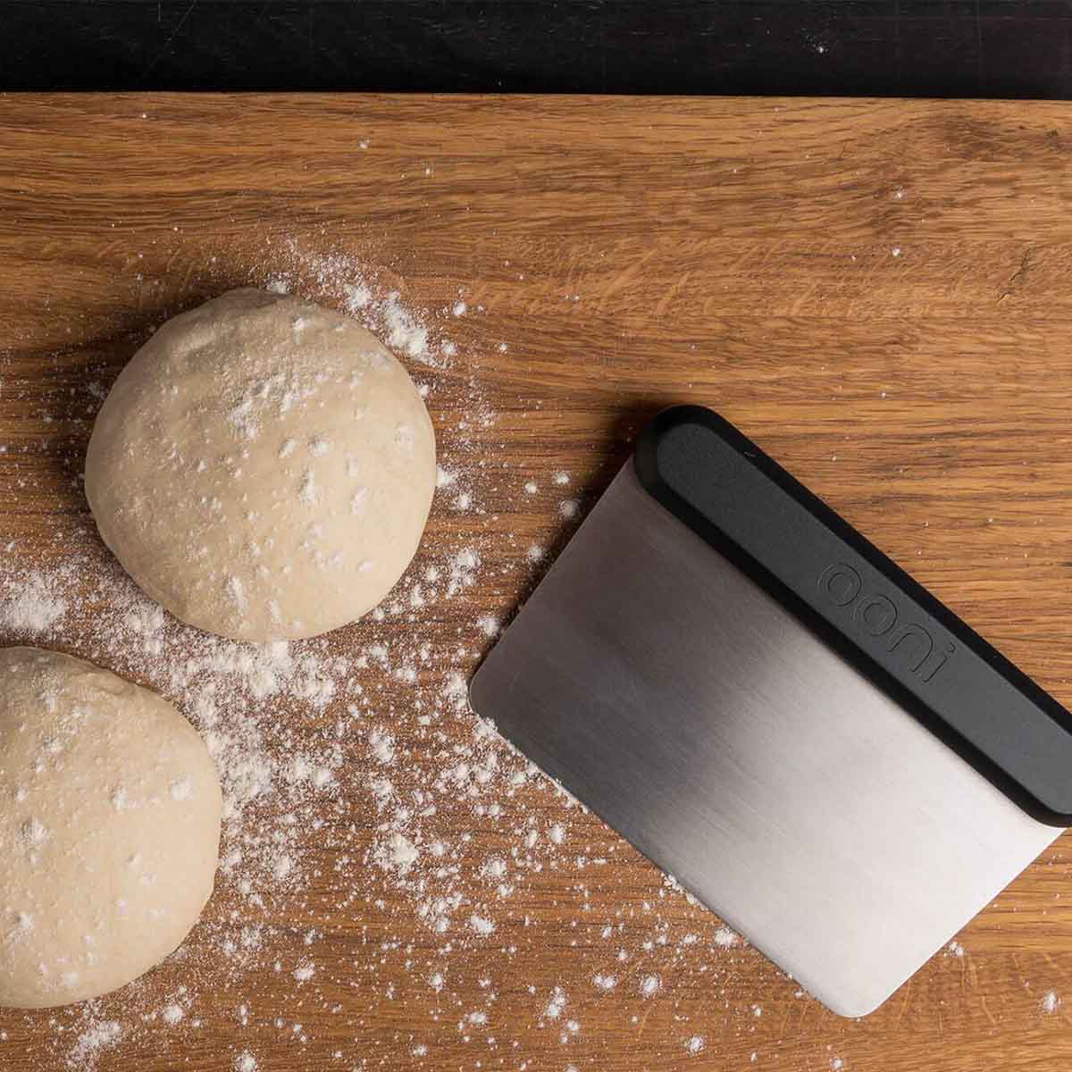 Ooni Pizzateigschaber Edelstahl