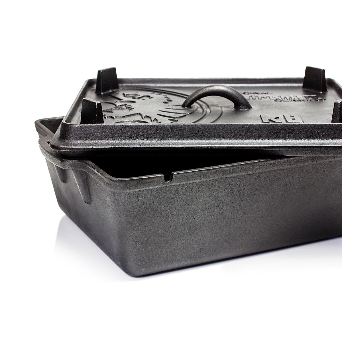 Petromax Kastenform mit Deckel k8, 34 x 24 x 14,5 cm
