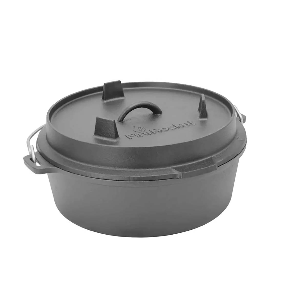 FireRocket Dutch Oven 6qt | 5,5L | ohne Füße FireRocket Dutch Oven 6qt | 5,5L | ohne Füße